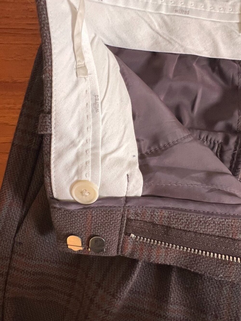 Wilfred The Effortless Pant™ - (Re)fined Plaid Wool Blend Trouser | Size 4 - Picture 6 of 12